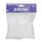 1.75qt. White Iridescent Artificial Powder Snow Flakes